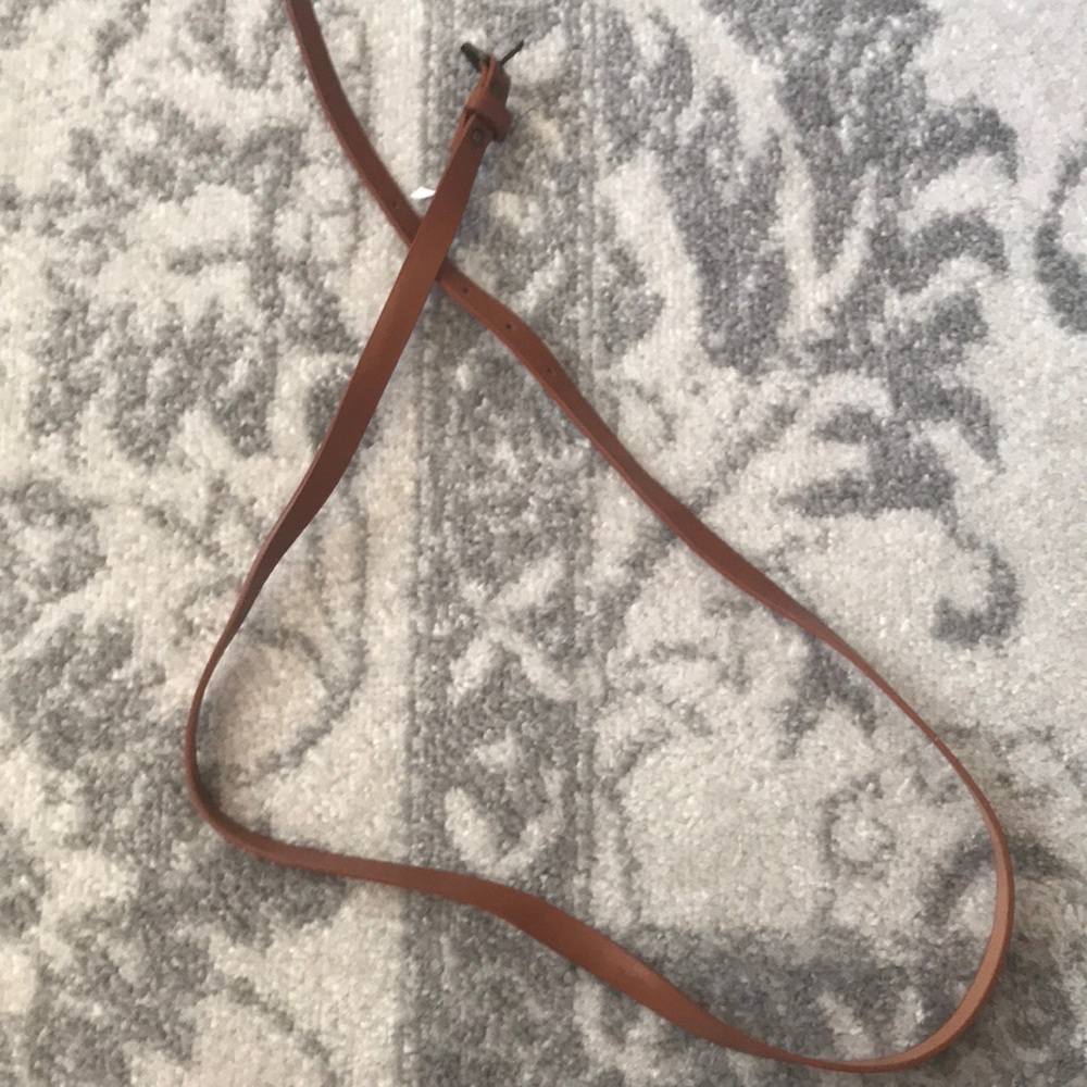 🛍Skinny Large Brown Belt